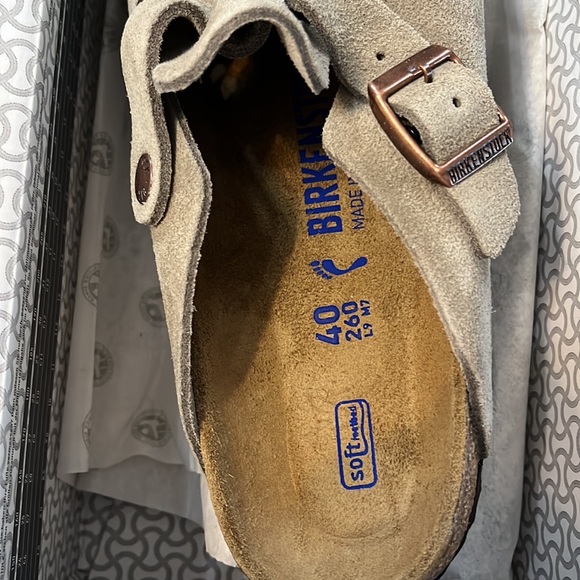 Birkenstock Boston Clog Taupe - Picture 3 of 5